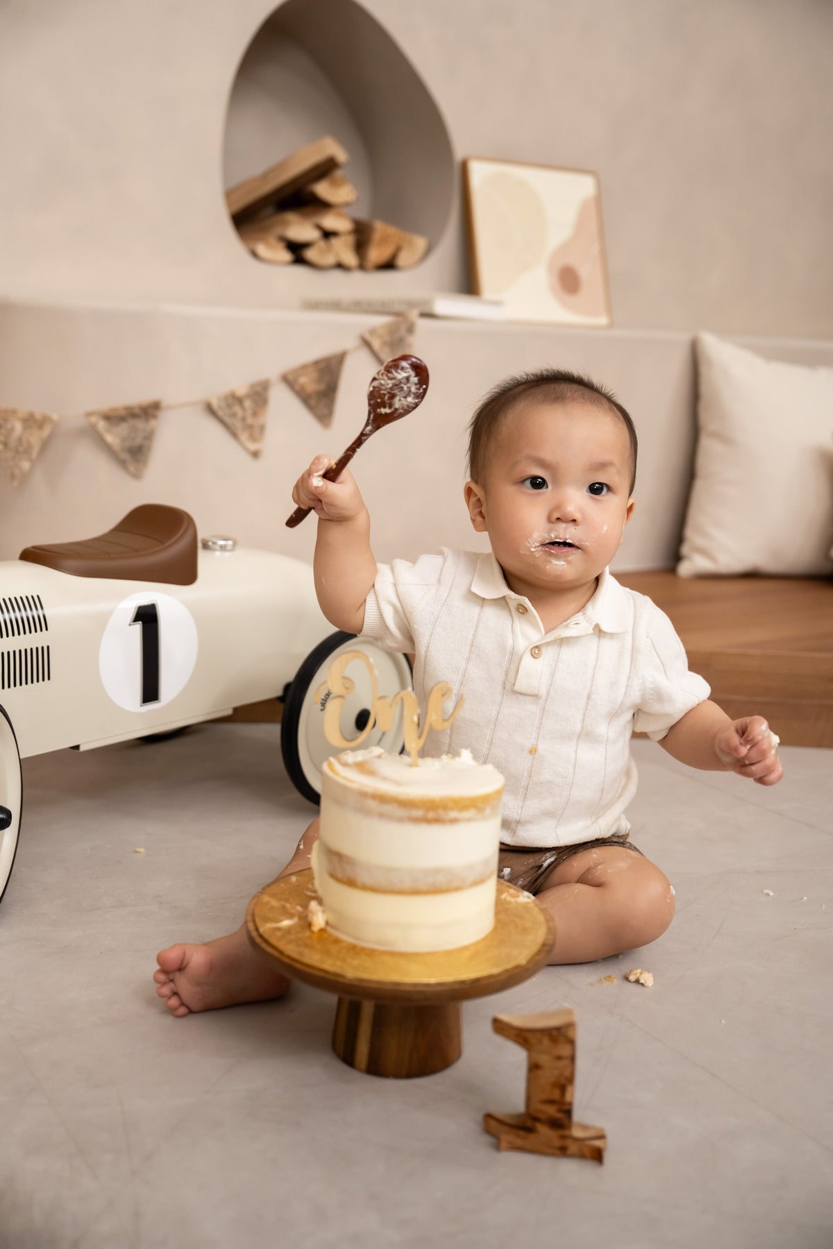 CAROUSEL PARLOUR Baby Cake Smash + Family Package