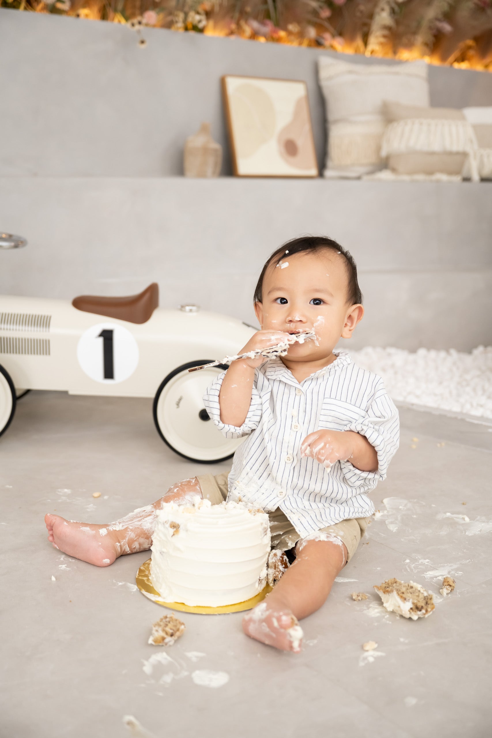 Fieldnotes Baby Cake Smash + Family Package (45mins)