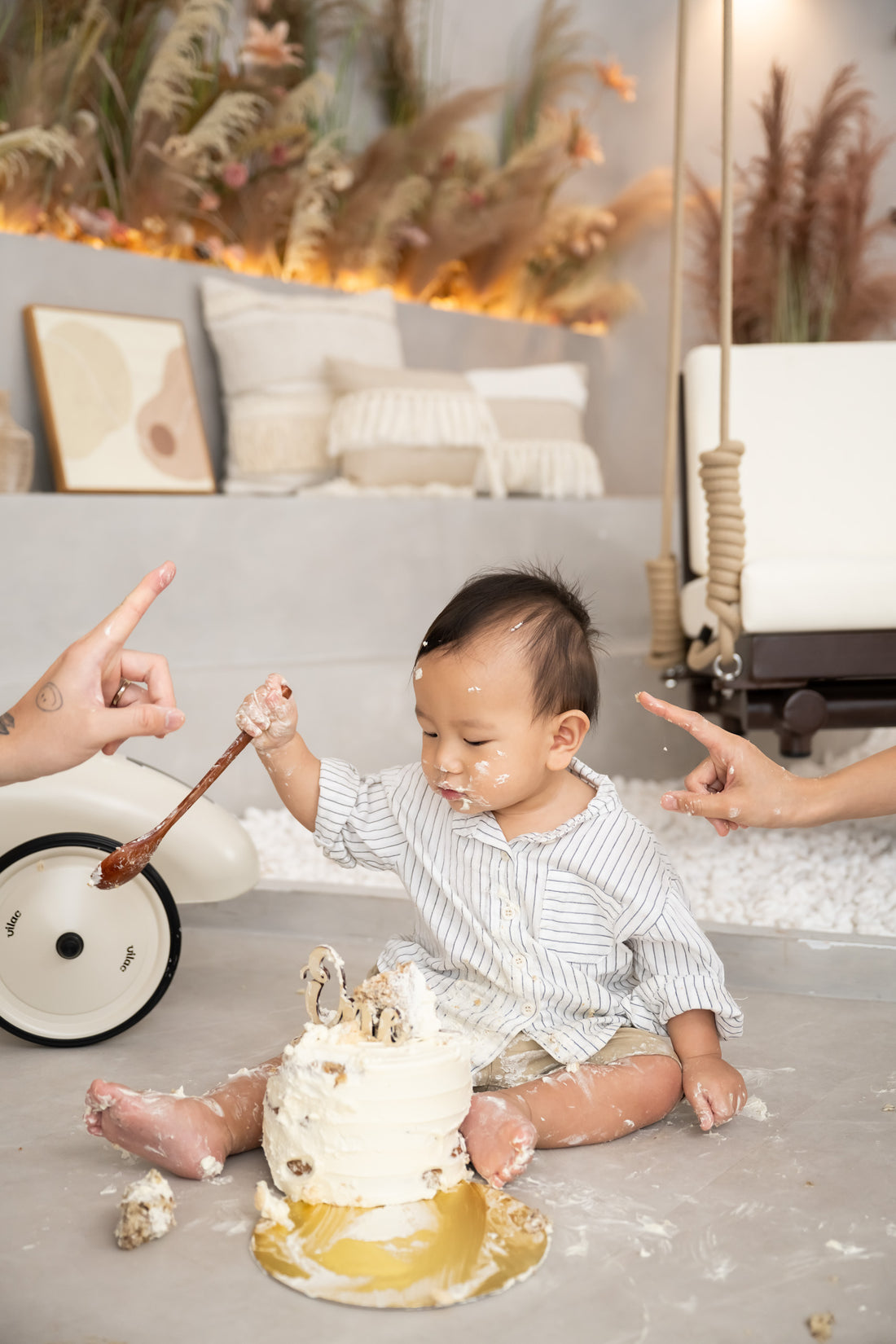 Fieldnotes Baby Cake Smash + Family Package (45mins)