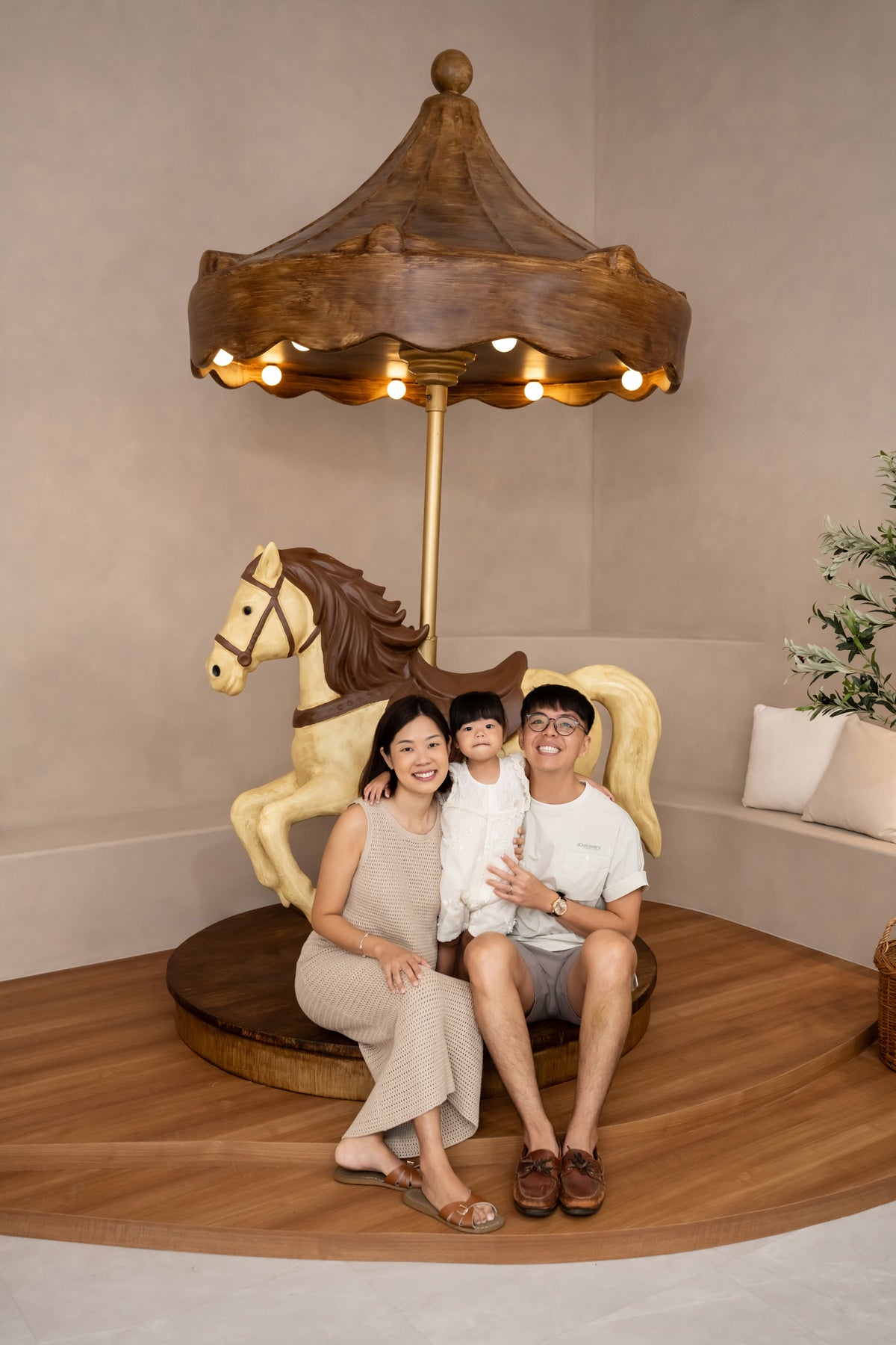 CAROUSEL PARLOUR Premier Family Package (90mins)