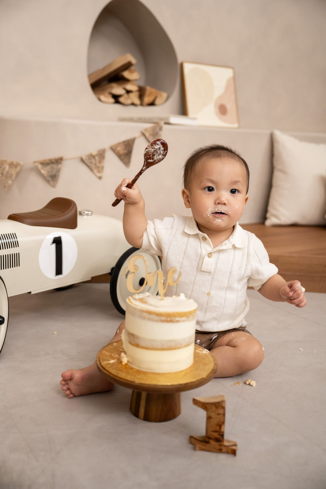 CAROUSEL PARLOUR Baby Cake Smash + Family Package