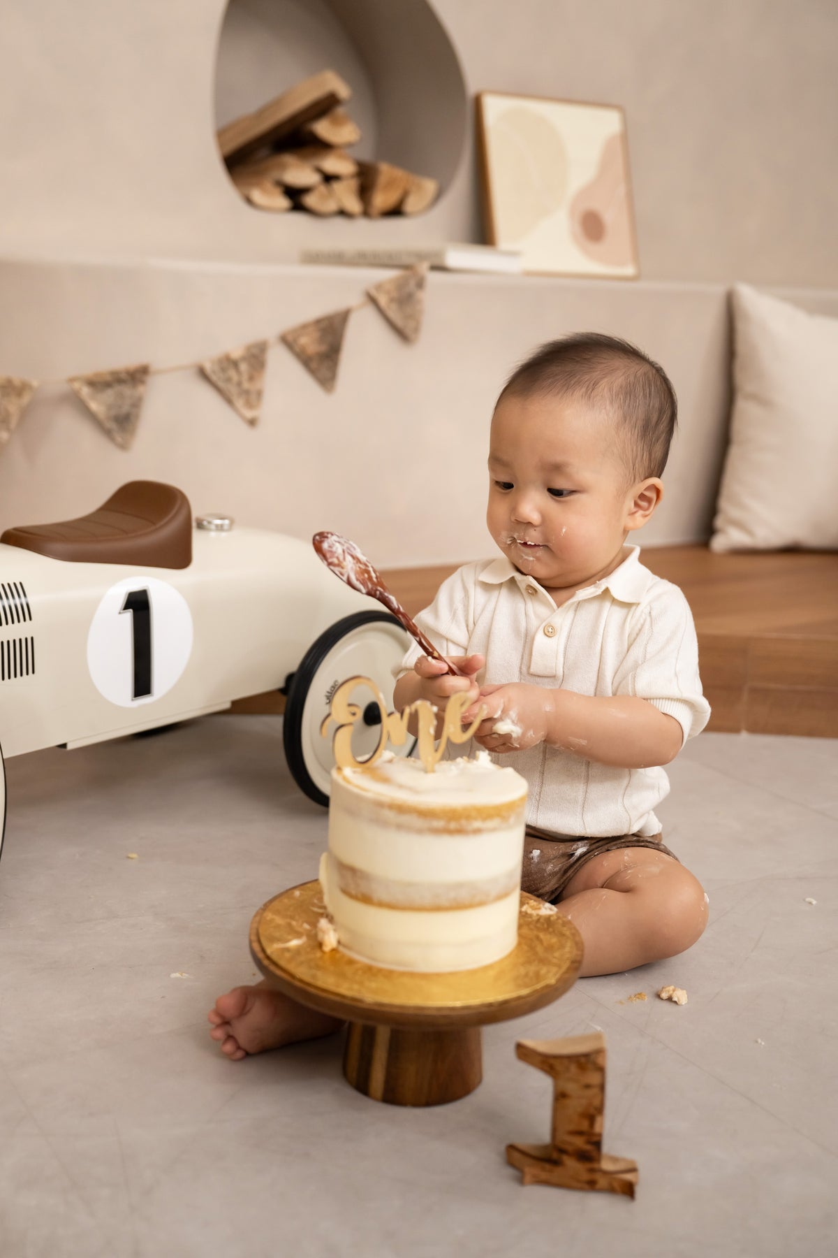 CAROUSEL PARLOUR Baby Cake Smash + Family Package
