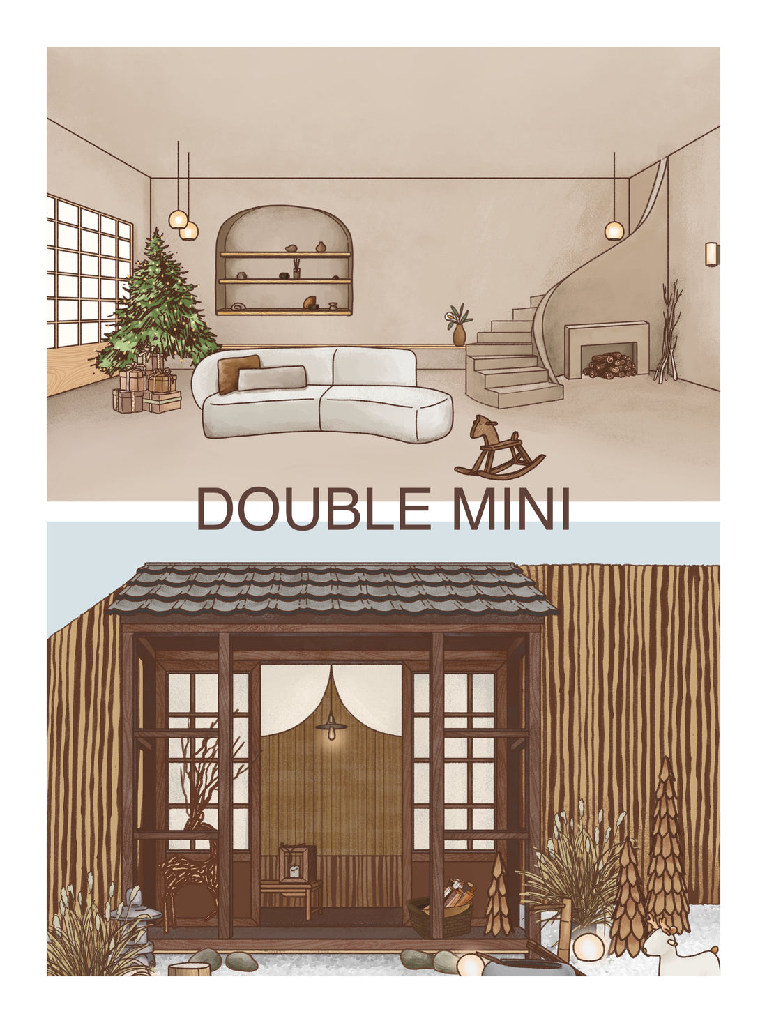 (Lumiere Double Mini) Outdoor Pavilion + Main Scene(45mins) - FULL payment only