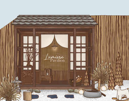 (Lumiere Double Mini) Outdoor Pavilion + Main Scene(45mins) - FULL payment only