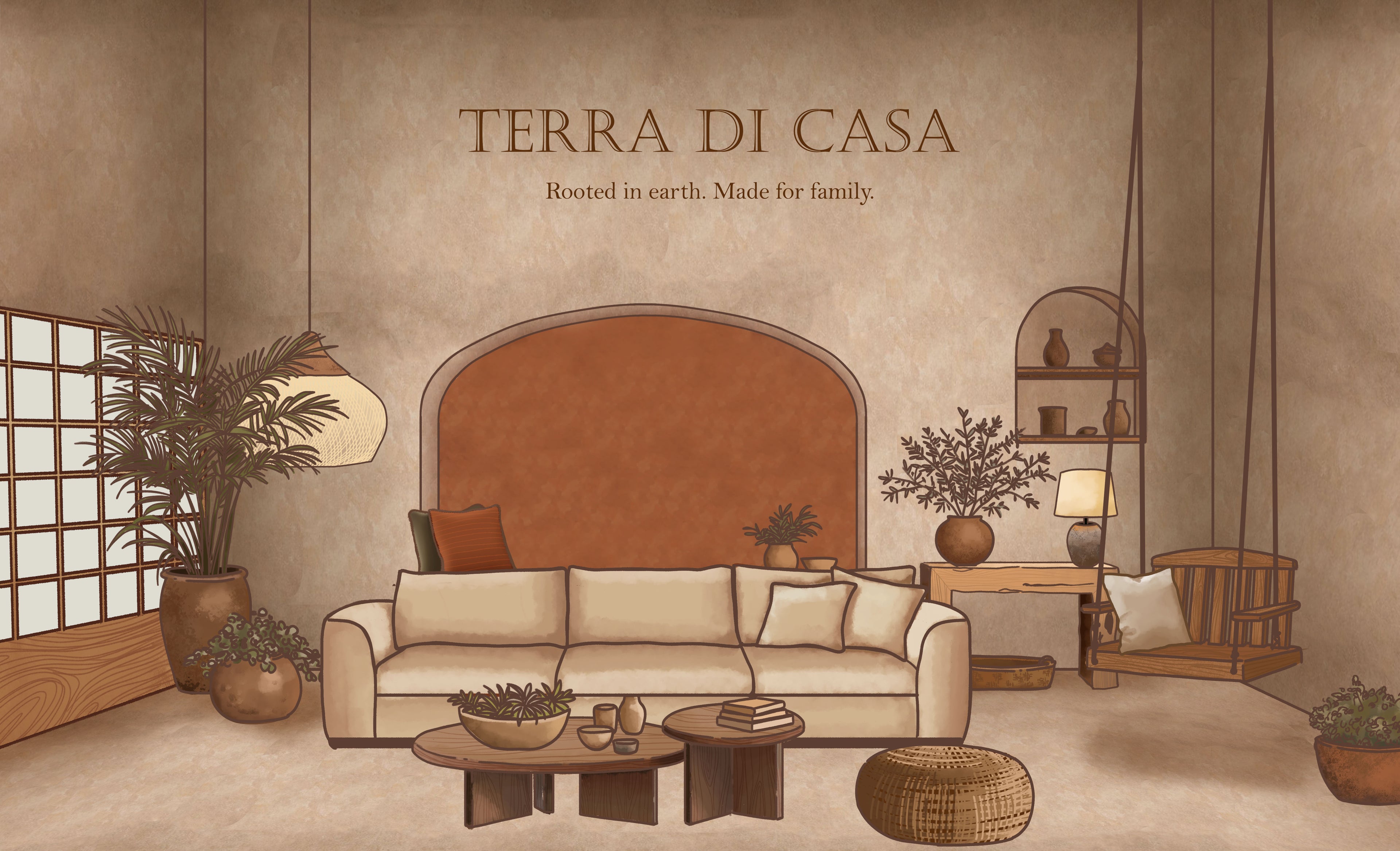 TERRA DI CASA Premier Family Package (90mins) - Deposit only